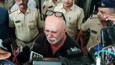Former editor of Tehelka magazine Tarun Tejpal was sent to jail for 10 years in connection with a 2013 rape case (ANI Video Grab)