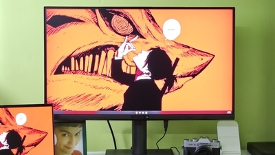The BenQ RD270Q is designed to make long hours in front of a screen more comfortable. (Amit Rahi - HT) The BenQ RD270Q is designed to make long hours in front of a screen more comfortable. (Amit Rahi - HT)
