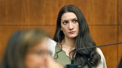 Lindsay Clancy appears in court during her murder trial in Plymouth, Massachusetts. (Greg Derr/Pool The Patriot Ledge) Lindsay Clancy appears in court during her murder trial in Plymouth, Massachusetts. (Greg Derr/Pool The Patriot Ledge)
