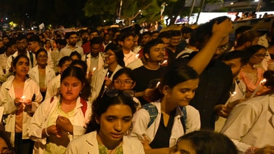 According to a notice issued by the department on August 8, all establishments under the Health and Family Welfare Department will observe a two-minute silence from 11 am to 11:02 am on August 9. (File Photo (Arvind Yadav/HT)) According to a notice issued by the department on August 8, all establishments under the Health and Family Welfare Department will observe a two-minute silence from 11 am to 11:02 am on August 9. (File Photo (Arvind Yadav/HT))