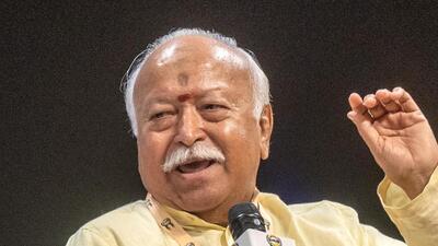 RSS sarsanghchalak Mohan Bhagwat. (HT Photo) RSS sarsanghchalak Mohan Bhagwat. (HT Photo)