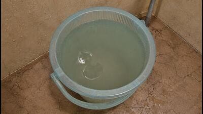 Sector 21 residents said they got murky water on Sunday (HT)