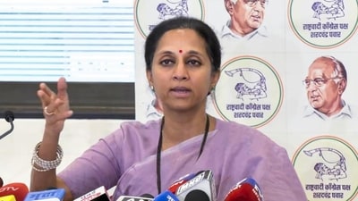Supriya Sule, the NCP (SP)’s national working president and Baramati MP. (HT_PRINT) Supriya Sule, the NCP (SP)’s national working president and Baramati MP. (HT_PRINT)