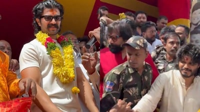 బోనాల పండుగలో అర్జున్ రెడ్డి కాంబో సందడి.. లాల్ దర్వాజా అమ్మవారి సేవలో విజయ్ దేవరకొండ, సందీప్ వంగా బోనాల పండుగలో అర్జున్ రెడ్డి కాంబో సందడి.. లాల్ దర్వాజా అమ్మవారి సేవలో విజయ్ దేవరకొండ, సందీప్ వంగా