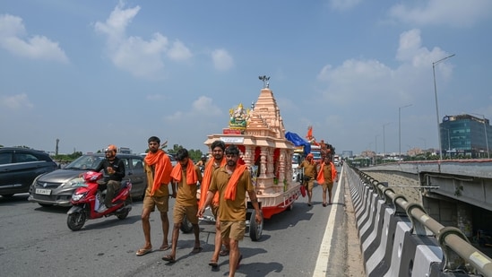 Monitoring along the Bareilly-Bahedi route and other major Kanwar routes has been increased.
