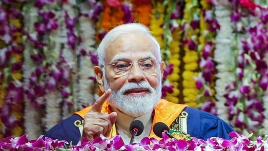 PM Modi set that challenge against a rapidly shifting global landscape, telling students that the pace of technological change made it impossible to predict with confidence what industries or professions would look like in 20 or 30 years.