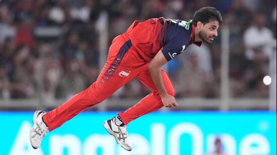 Bhuvneshwar Kumar in action during IPL 2026. (AP Photo/Ajit Solanki)