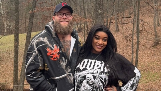Dalton Joseph Memel aka 'Dalton Ain't Worried' and his partner, Sako.(Dalton Ain't Worried/ Facebook)