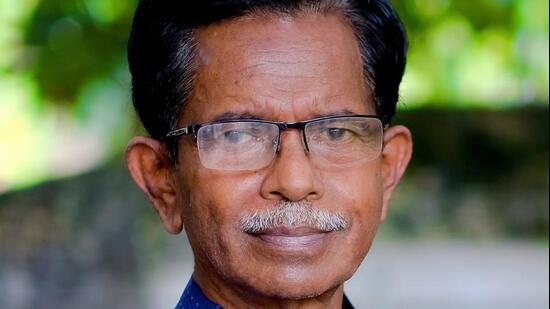 Mohandas was taken into custody by a team of Cyber Crime police in Thiruvananthapuram from his residence in Mattancherry in Kochi (HT)