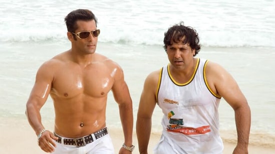 Salman Khan and Govinda in a still from Partner. 