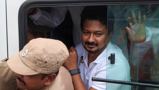 Former Tamil Nadu deputy chief minister Udhayanidhi Stalin was detained for alleged "double-meaning" remark on actor Trisha. (PTI)