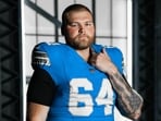 Cade Mays sustained a wrist injury that is expected to keep him out for a significant portion of the regular season.(X @Lions)