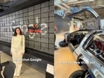 The woman shared the video after visiting a Google office in San Francisco.(Instagram/@katarine_emanuela_klitzke)
