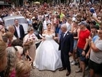 Funchal Cathedral’s priest, Father Marcos Goncalves, put the wild rumours to rest, confirming the ceremony was actually for a local couple, Fabio and Fatima(Photo: Instagram)