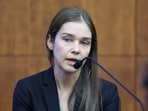 Psychiatrist Dr. Jennifer Tufts on the witness stand during Lindsay Clancy's murder trial at Plymouth Superior Court, in Plymouth, Massachusetts, U.S., August 10, 2026. Greg Derr/Pool via REUTERS(via REUTERS)