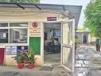 Operating from under a tin roof with crumbling walls, Delhi Police say the current makeshift structure of the Maurice Nagar police station is inadequate to deal with the growing security requirements in Delhi University’s North campus area. (RAJ K RAJ /HT PHOTO)