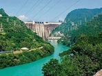 The current water level is well within the maximum filling level of 1,680 feet, say BBMB officials. (HT File)