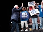 Progressives Bernie Sanders and Alexandria Ocasio-Cortez openly endorsed Abdul El-Sayed who narrowly defeated Democratic Rep Haley Stevens in Michigan’s divisive and costly U.S. Senate primary last week.(AFP)