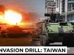 Taiwan deploys US-made Abrams tanks to defend Taoyuan airport in drill
