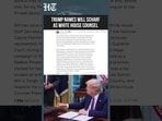 Trump Names Will Scharf as White House Counsel, Replacing David Warrington
