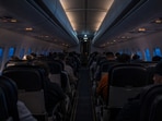 As the plane takes off, the cabin lights are dimmed immediately.(Picture credit: AI generated)