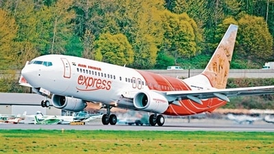 Image of an Air India Express flight (HT/File Photo)