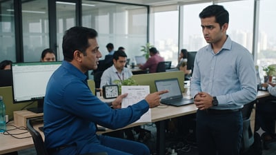 A man asked Reddit if he was wrong after his boss raised concerns over his daily working hours. (Representational image/Gemini AI generated) A man asked Reddit if he was wrong after his boss raised concerns over his daily working hours. (Representational image/Gemini AI generated)