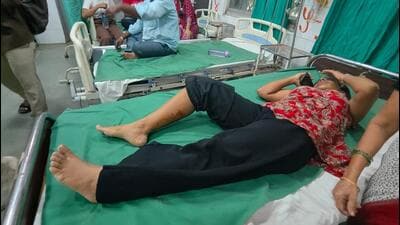 Staff at Rukminibai Hospital said around 150 more people sought treatment for dog bites on Monday. Staff at Rukminibai Hospital said around 150 more people sought treatment for dog bites on Monday.