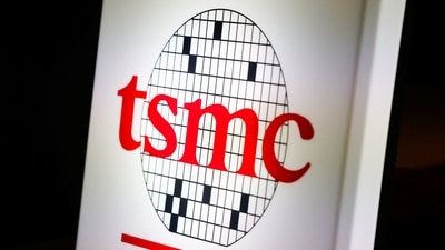 TSMC sales jumped 44.7% in July as strong AI chip demand boosted revenue, with Nvidia and Google among major customers driving the semiconductor boom.  (REUTERS/Ann Wang) (REUTERS)