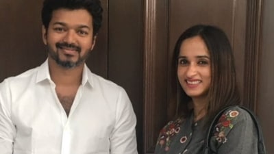 Archana Kalpathi produced Vijay's films in the past.