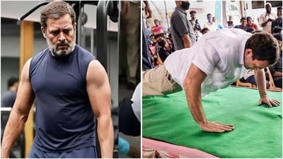 Rahul Gandhi advocates consistency in fitness and mindful eating for healthy living. (Instagram/@bharatjodo) Rahul Gandhi advocates consistency in fitness and mindful eating for healthy living. (Instagram/@bharatjodo)