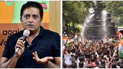 Actor Prakash Raj has reacted to the ongoing student protests in Jharkhand. Actor Prakash Raj has reacted to the ongoing student protests in Jharkhand.