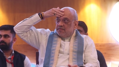 Amit Shah has been coming to the Parliament but not attended the proceedings of the Monsoon Session that began on July 20, the day the CJP march ran into police action. (Anshuman Poyrekar/HT File Photo)