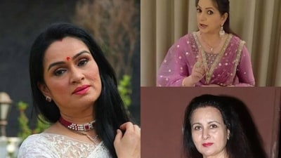 Padmini Kolhapure, Upasana Singh, Poonam Dhillon