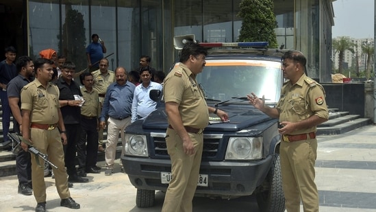 Police said the deceased, identified as Ravinder, was riding his motorcycle when the vehicle allegedly struck him.