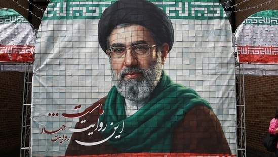 Mojtaba became Iran's Supreme Leader after his father, Ayatollah Ali Khamenei, was killed in joint strikes by the United States and Israel on February 28.(via REUTERS)