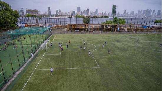 Neville D'Souza Football Ground at Bandra Reclamation (Hindustan Times)