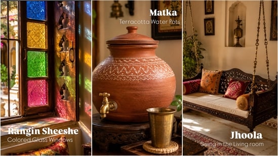 The essence of Indian interiors lies in blending tradition with modernity. (Instagram/@sonika.khurana.sethi)