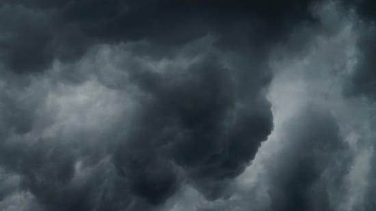 A brief tornado warning was issued for the Baltimore area on Monday afternoon.