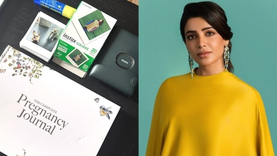 Actor Samantha Ruth Prabhu is maintaining a pregnancy journal