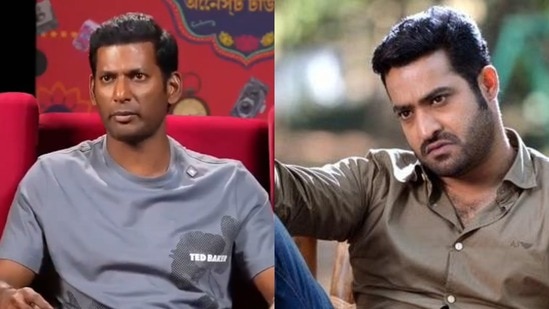 ఆ సినిమాలో ఎన్టీఆర్ క్లైమాక్స్ యాక్టింగ్ చూసి మైండ్ బ్లాక్.. స్క్రిప్ట్ కూడా మరిచిపోయా: విశాల్ సంచలన కామెంట్స్