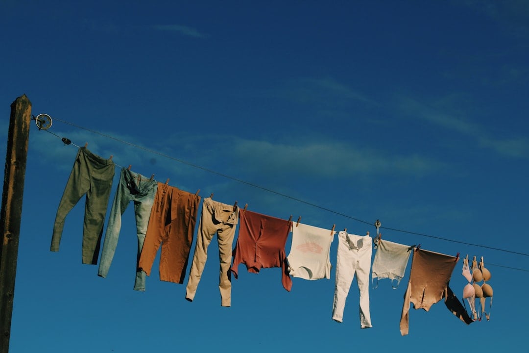 Even slightly damp clothes can develop mould, odour, and stains once folded into a wardrobe. (Unsplash)