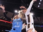 DiJonai Carrington clarified her social media post she uploaded after Sophie Cunningham foul led to ejection. 