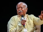 Bhagwat’s Nagpur engagement comes shortly before his scheduled appearance at a major Hindu-American gathering in New York City on August 29. (AFP)