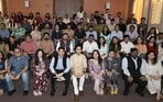 Youth Federation of India (YFI) officials with youngsters and guests during their Meet and Greet event held at the Lucknow Museum of Heritage and Art (LMHA)