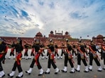 The Independence Day event is tightly scheduled, keeping in mind the magnitude of the situation and the importance of the day.(File Photo (Raj K Raj/HT))