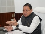 Uttarakhand Chief Minister Pushkar Singh Dhami.