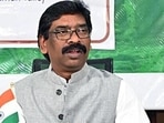 Jharkhand chief minister Hemant Soren. (HT Photo)(HT_PRINT)