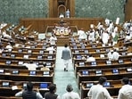 Parliament monsoon session LIVE: Lok Sabha proceedings are underway during the Monsoon Session of Parliament, in New Delhi on Monday.(Sansad TV/ANI Video Grab)