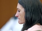 Defendant Lindsay Clancy listens to Dr. Jennifer Tufts on the witness stand during Lindsay Clancy's murder trial at Plymouth Superior Court, in Plymouth, Massachusetts, U.S., August 10, 2026. Greg Derr/Pool via REUTERS